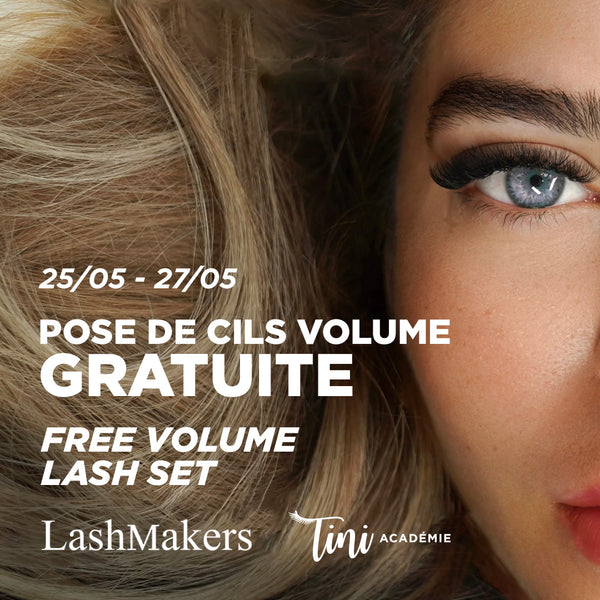 Free lash volume application - Masterclass LashMakers