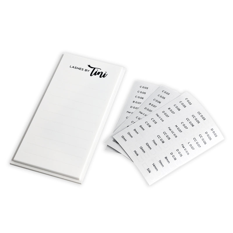 Lash tile with cover - Matte finish / Anti-reflective