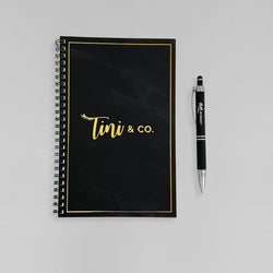 Notebook and pen - Tini & Co.