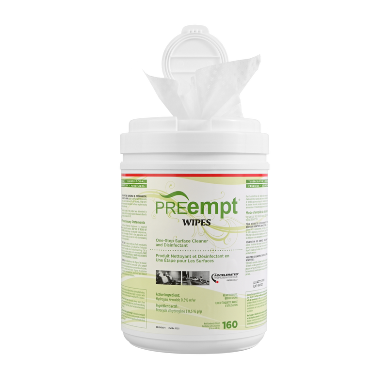 PREempt - Disinfecting Wipes (160 sheets)